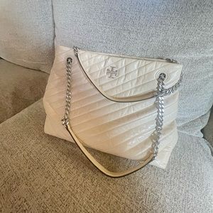 Tory Burch Kira Chevron shoulder bag tote